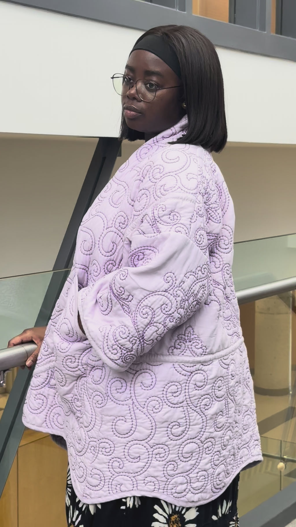 Lavender Haze Long Duster